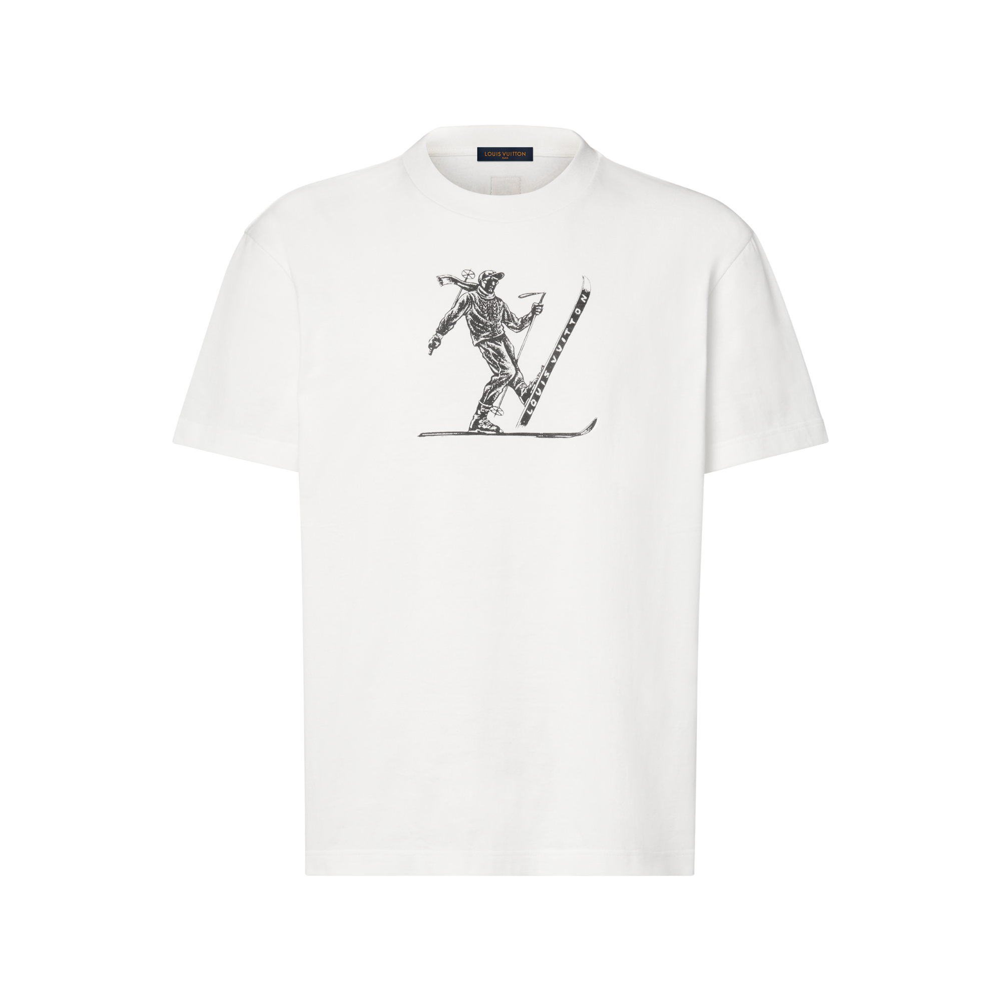 プリンテッド シグネチャー ショートスリーブTシャツ ｜ルイ・ヴィトン